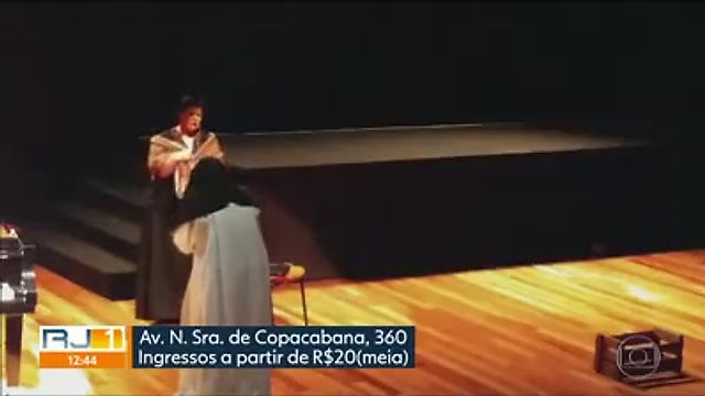 Ópera 'Suor Angelica' no RJTV